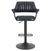 Scout Real Leather Stool Slate