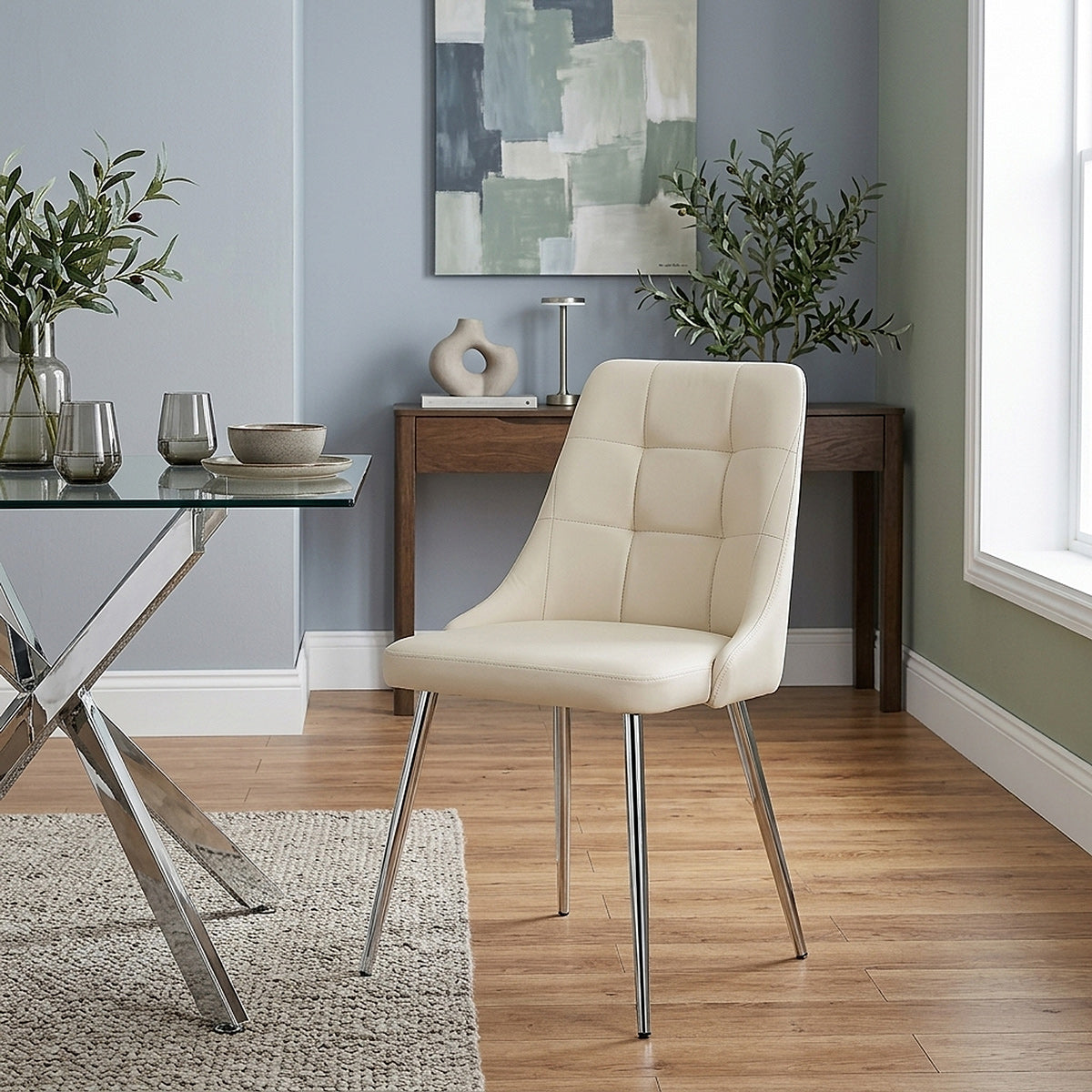 Shanghai Dining Chair Cream