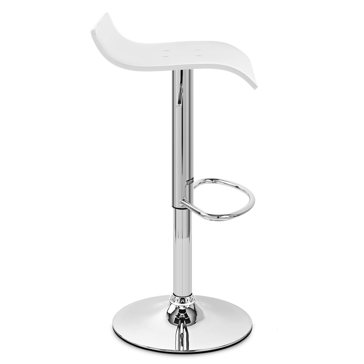 Shimmer Bar Stool White