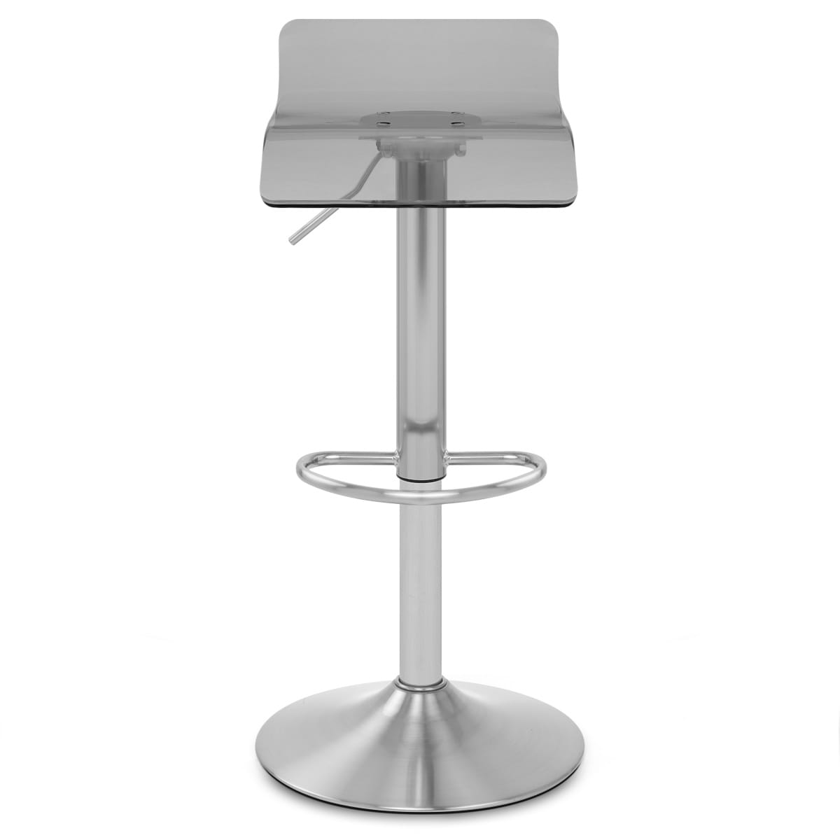 Shimmer Translucent Brushed Stool Smoked