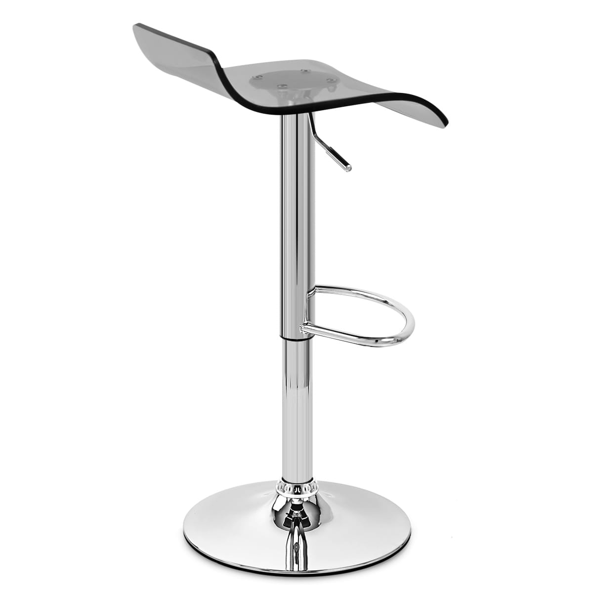 Shimmer Translucent Stool Smoked