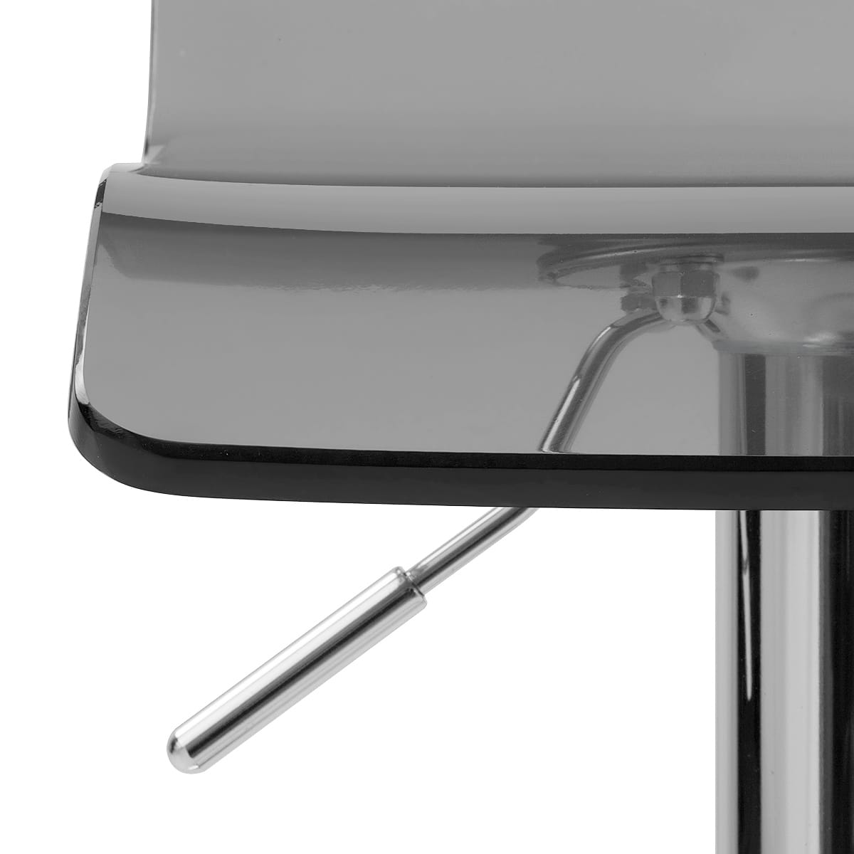 Shimmer Translucent Stool Smoked