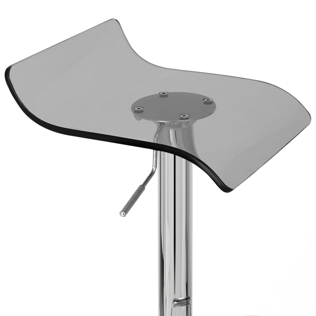 Shimmer Translucent Stool Smoked