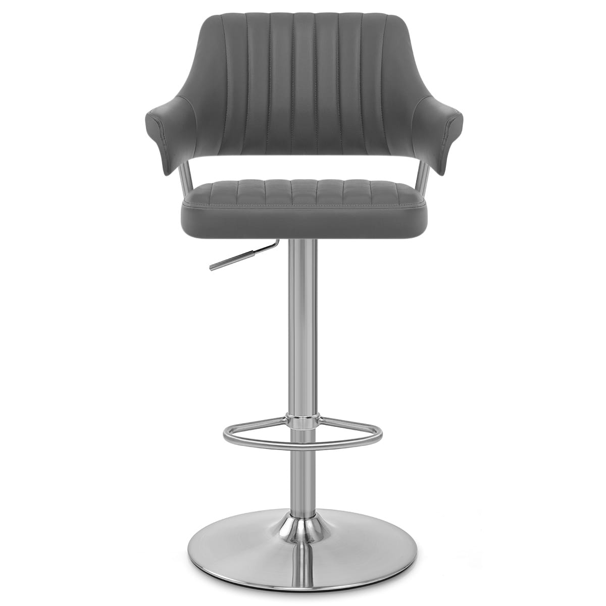 Skyline Brushed Bar Stool Charcoal