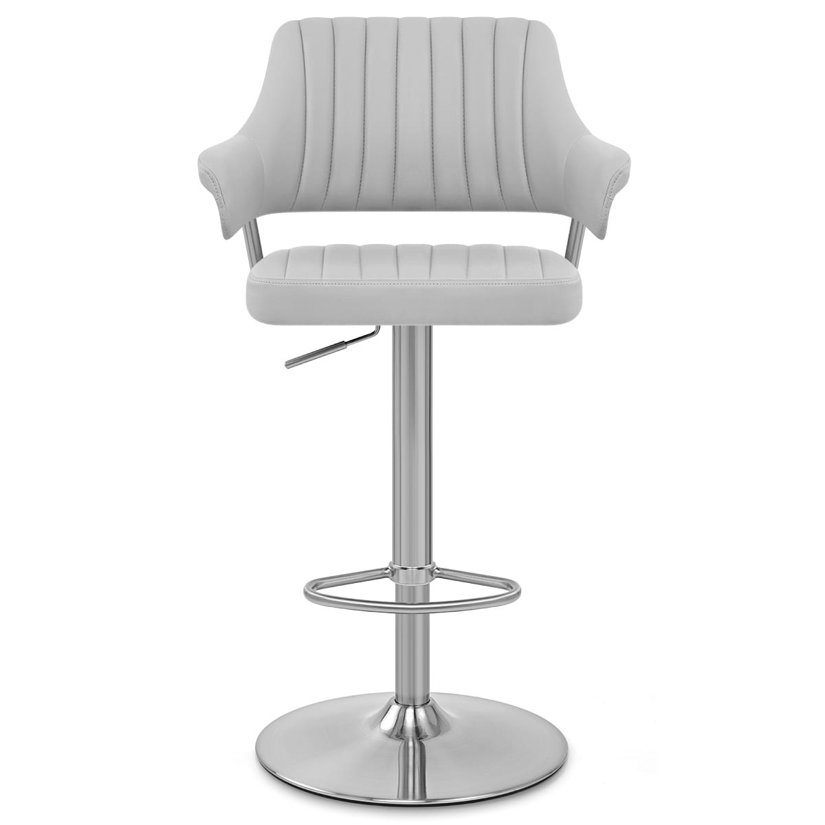 Skyline Brushed Bar Stool Grey