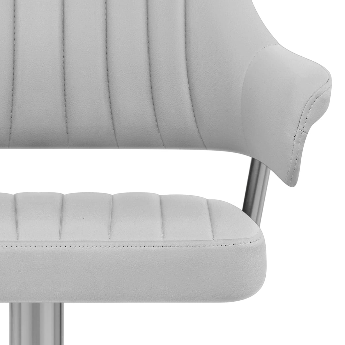 Skyline Brushed Bar Stool Grey