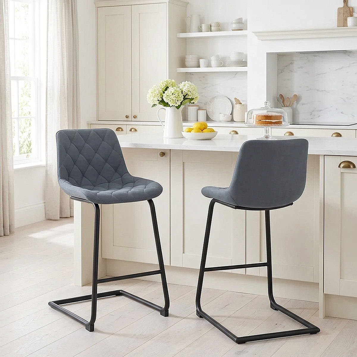 Soho Bar Stool Blue