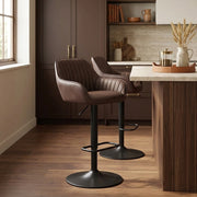 Sol Bar Stool Antique Brown