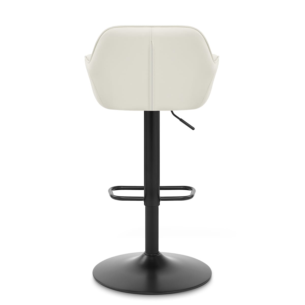 Sol Real Leather Bar Stool Cream