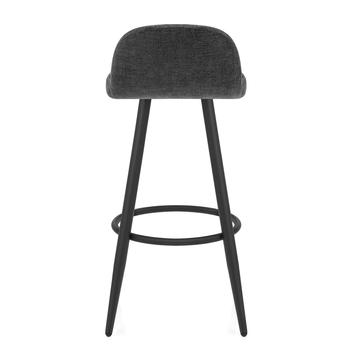 Solo Bar Stool Black Fabric