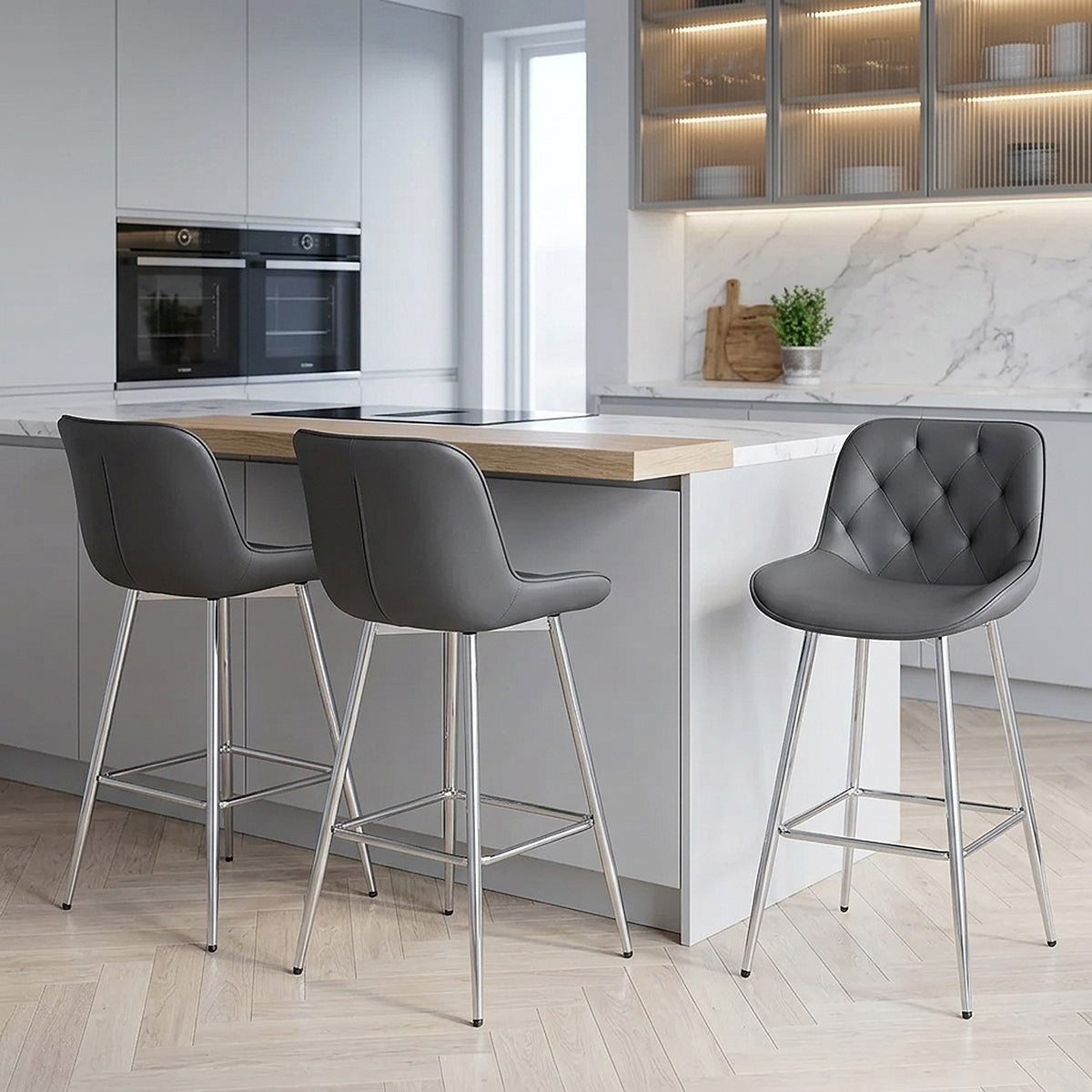 Sprint Bar Stool Grey