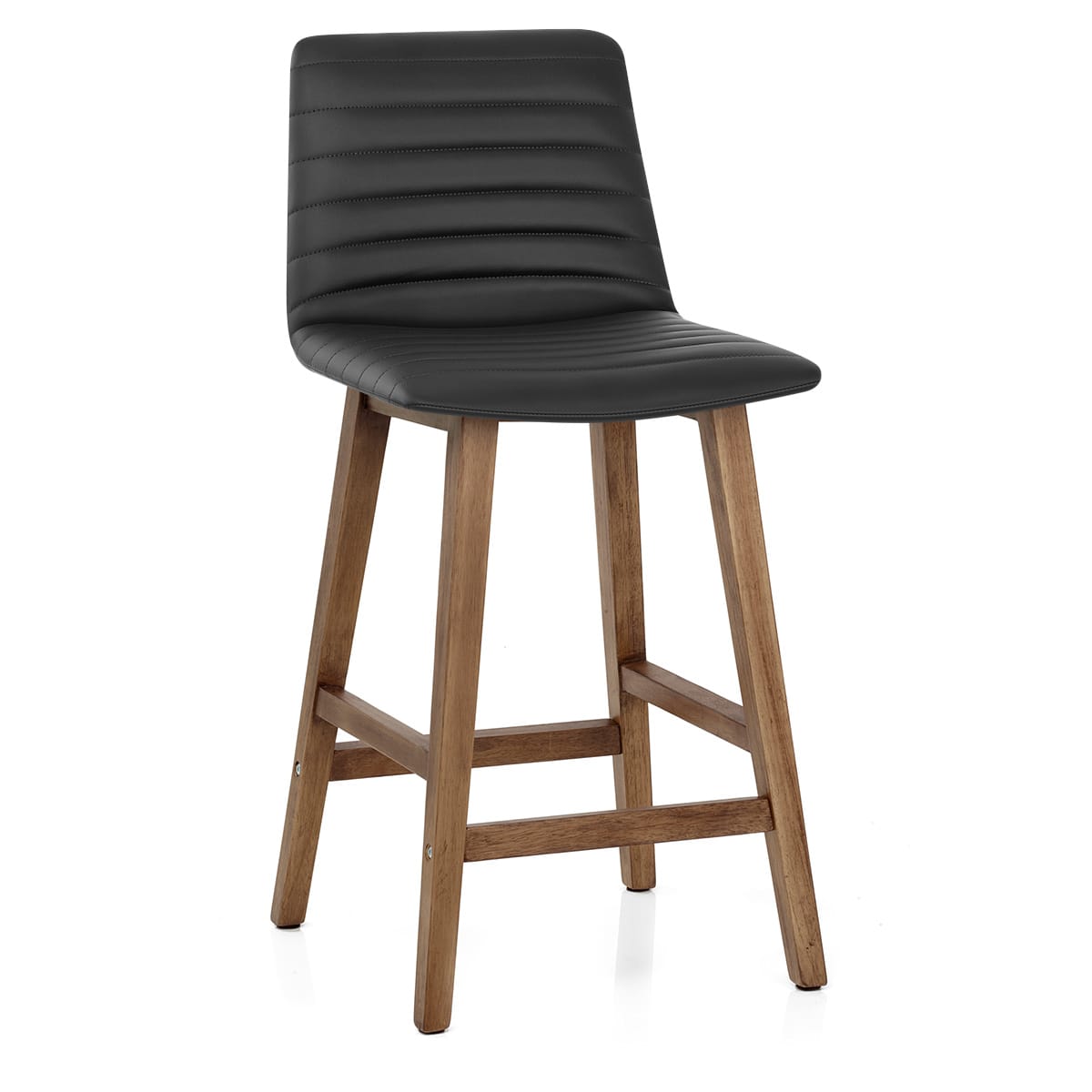 Spritz Wooden Stool Black