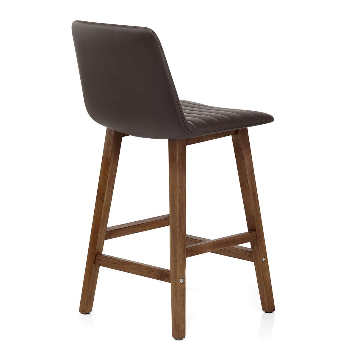 Spritz Wooden Stool Brown