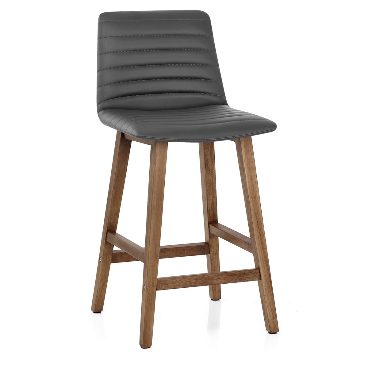 Spritz Wooden Stool Grey