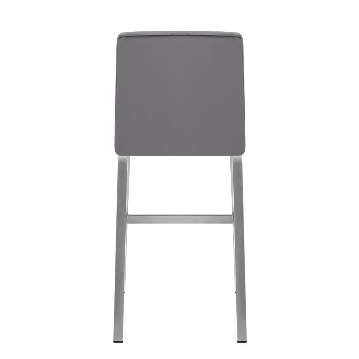 Stella Brushed Stool Charcoal Velvet