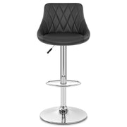 Stitch Bar Stool Black