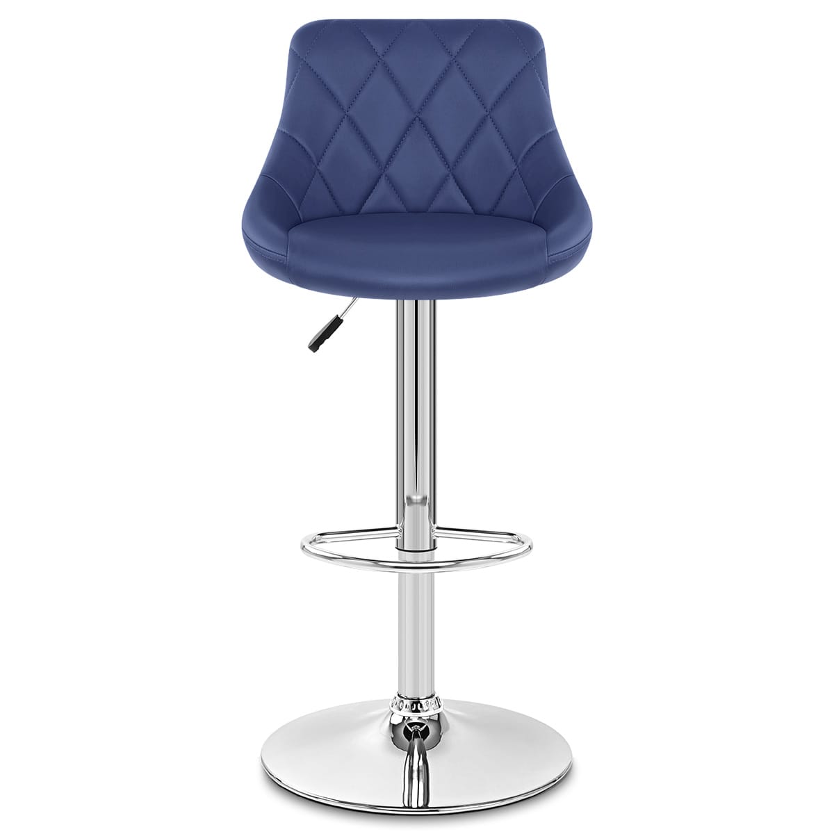 Stitch Bar Stool Blue