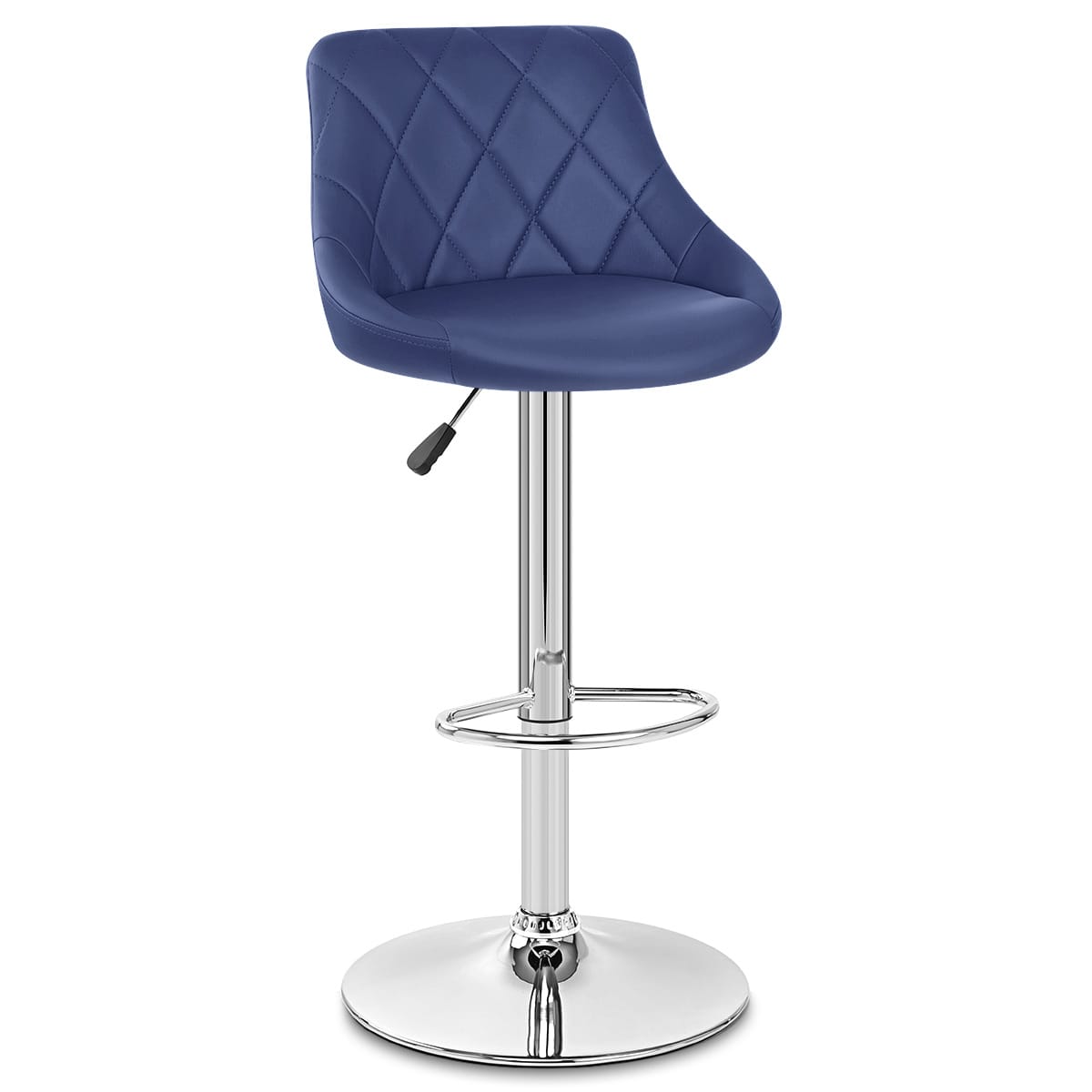 Stitch Bar Stool Blue