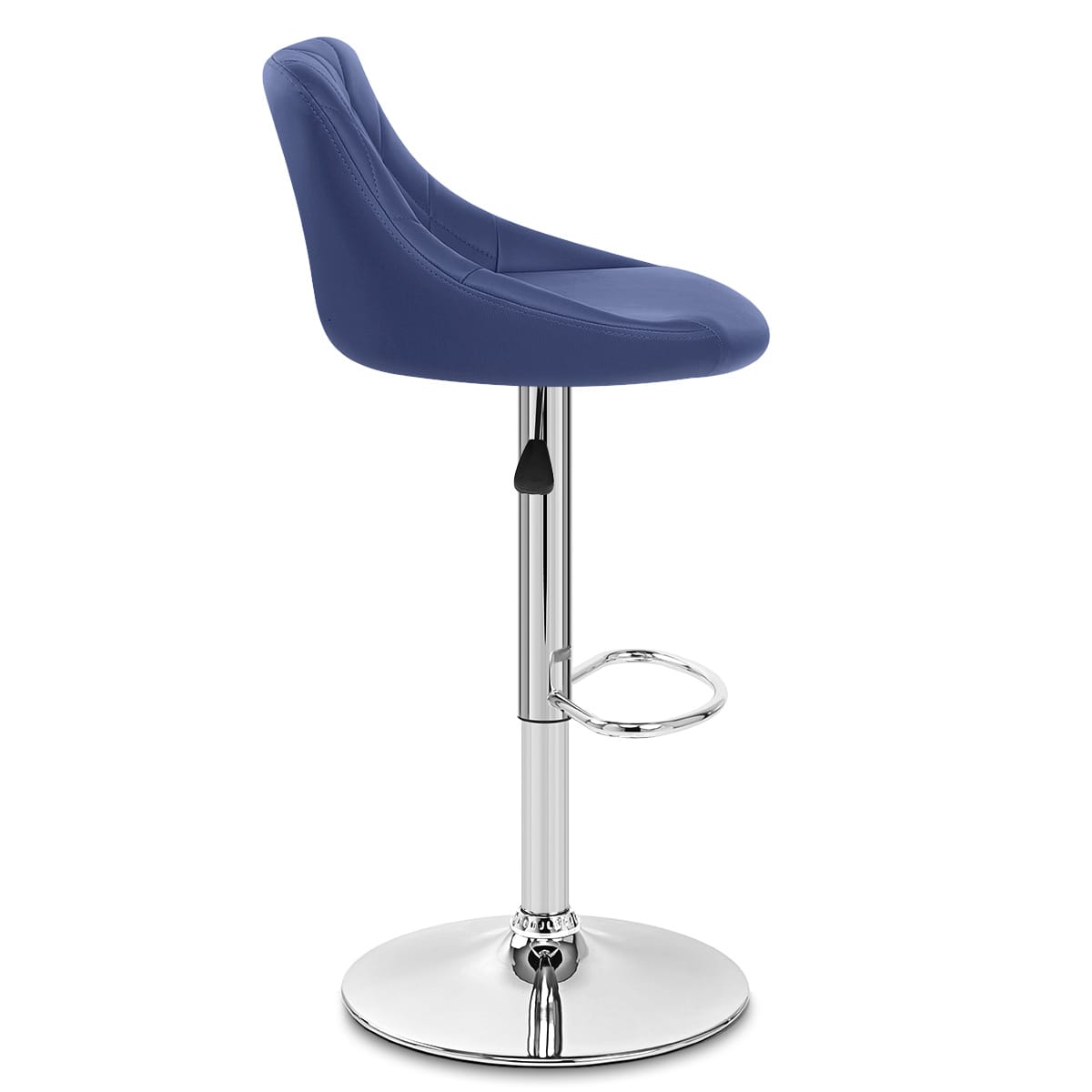 Stitch Bar Stool Blue