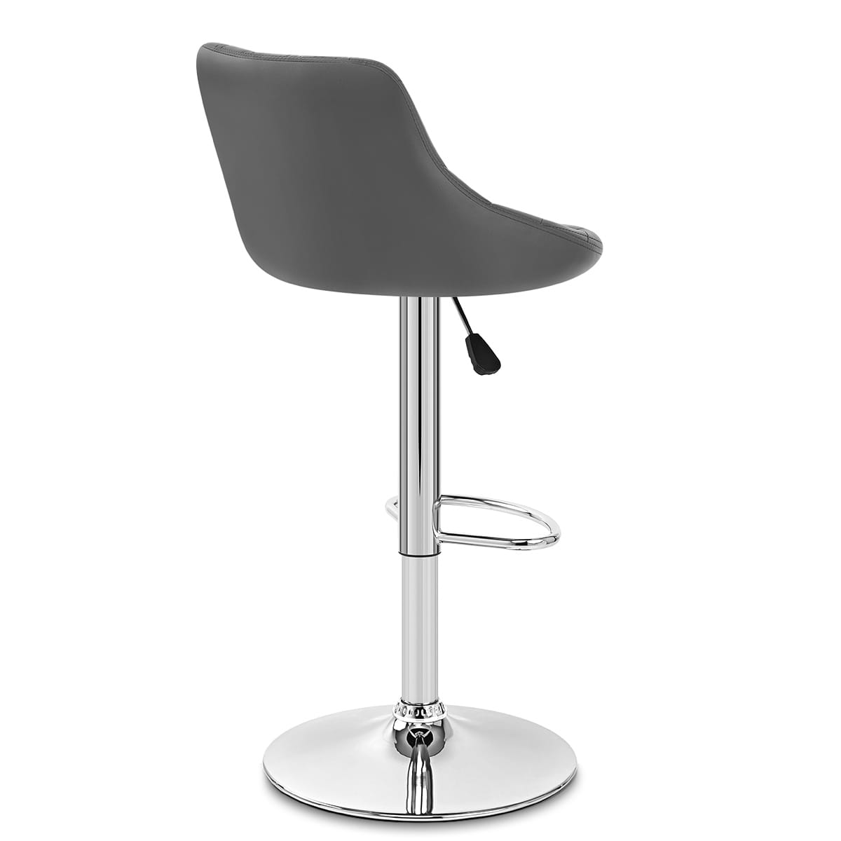 Stitch Bar Stool Grey