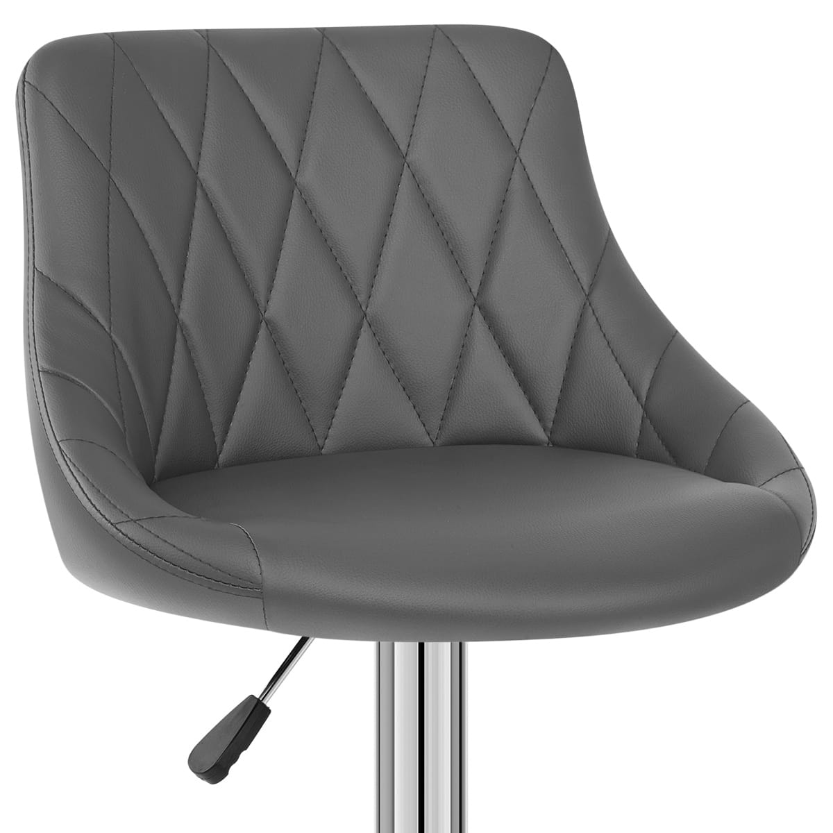 Stitch Bar Stool Grey