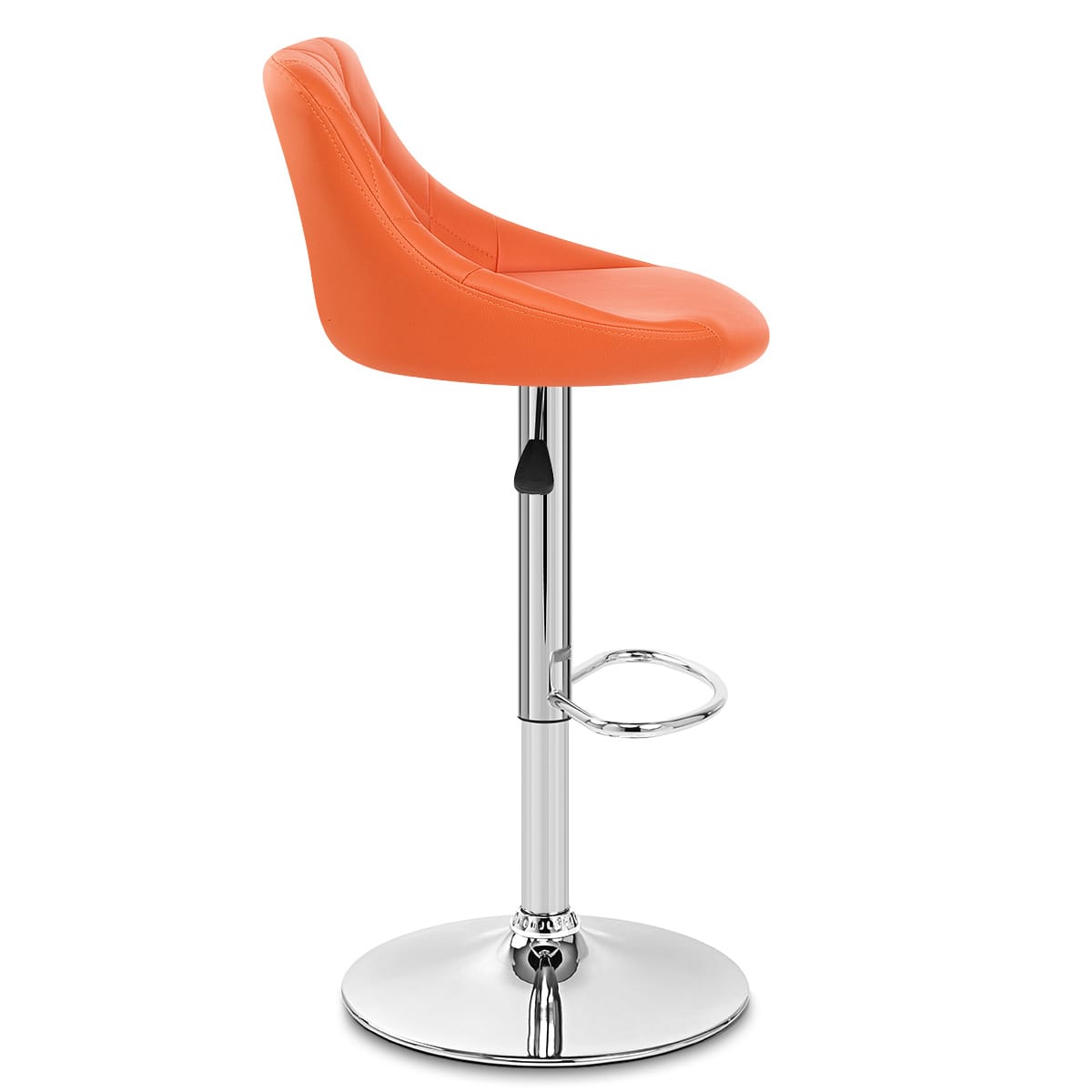 Stitch Bar Stool Orange