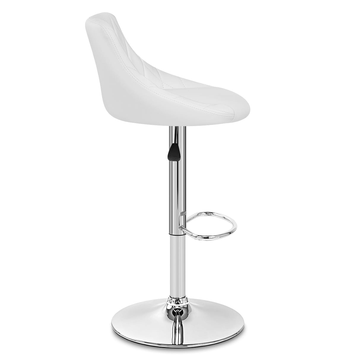 Stitch Bar Stool White