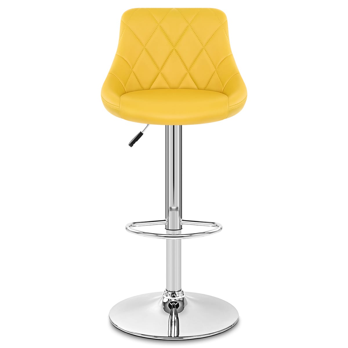 Stitch Bar Stool Yellow