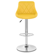 Stitch Bar Stool Yellow