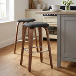 Stockholm Bar Stool Black