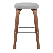 Stockholm Bar Stool Grey