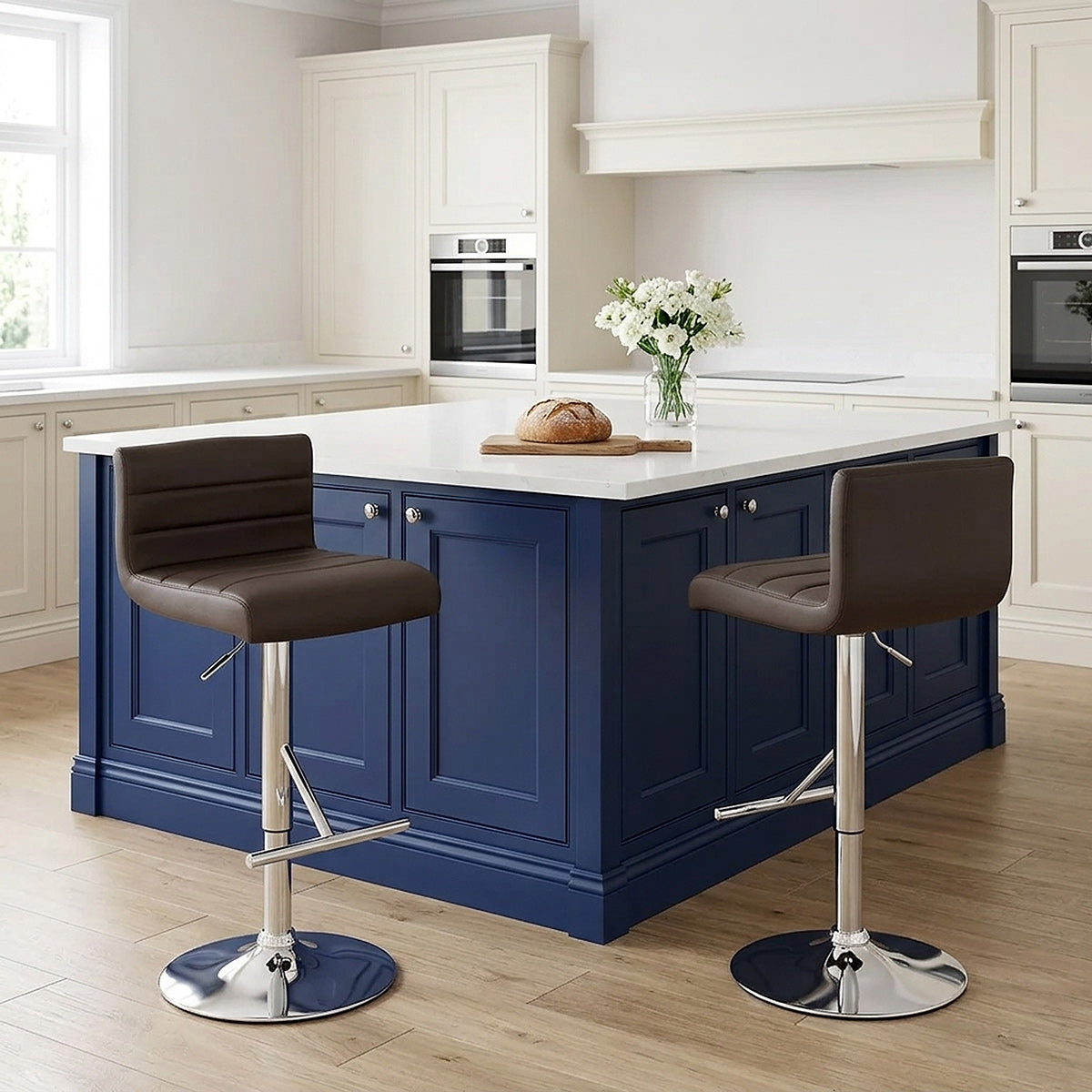 Style Bar Stool Brown