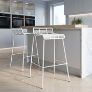 Surf Bar Stool White
