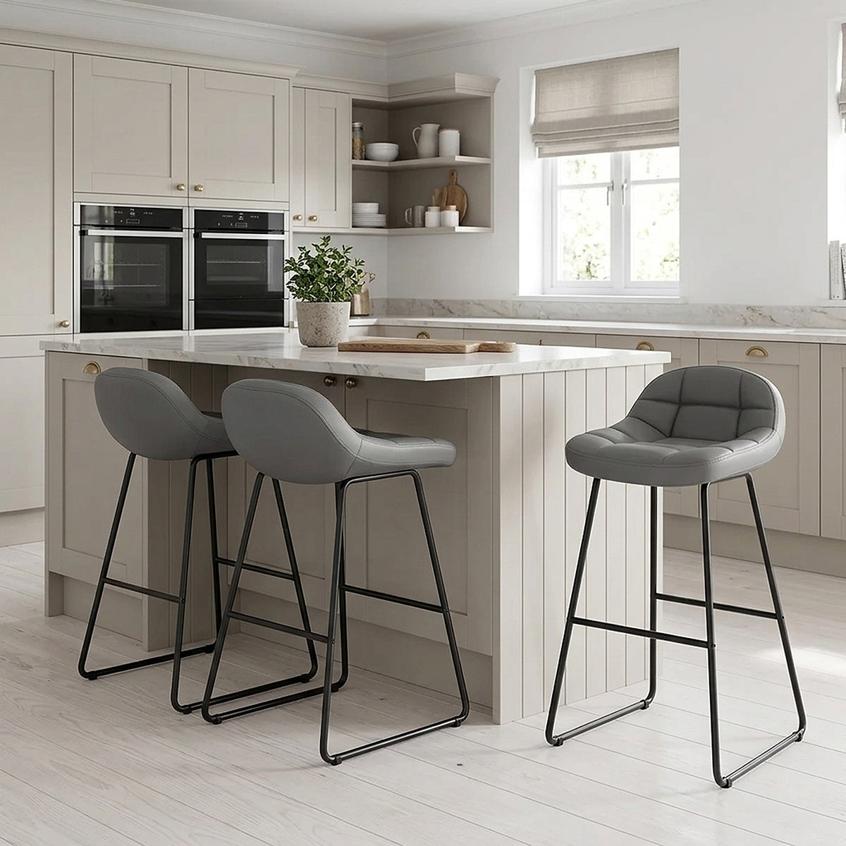 Swift Bar Stool Dark Grey