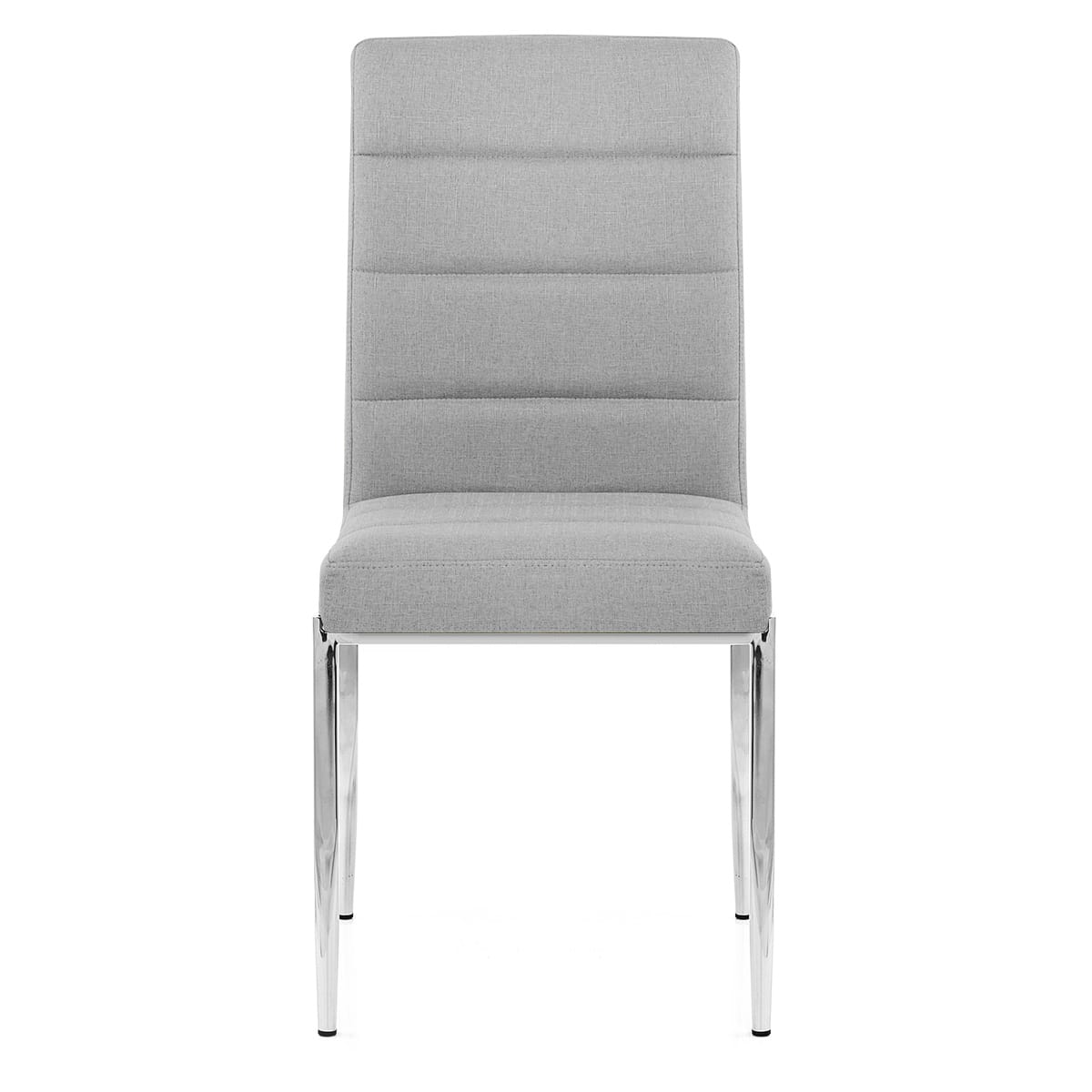 Taurus Dining Chair Light Grey Fabric