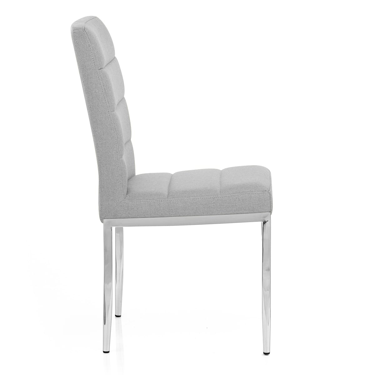 Taurus Dining Chair Light Grey Fabric