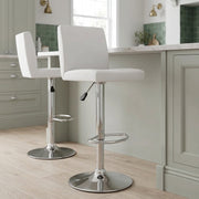 Topaz Bar Stool White