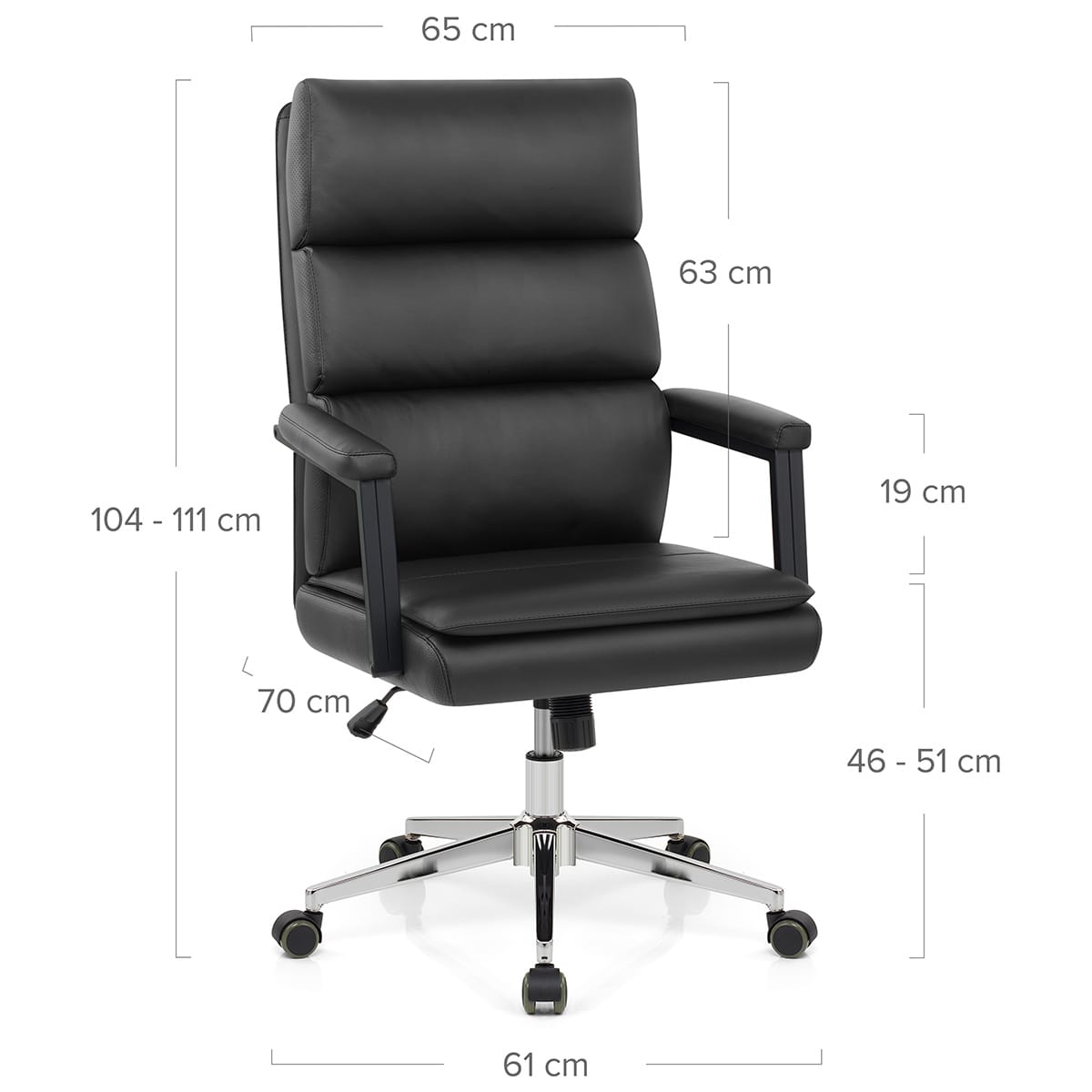 Toulon Office Chair Black