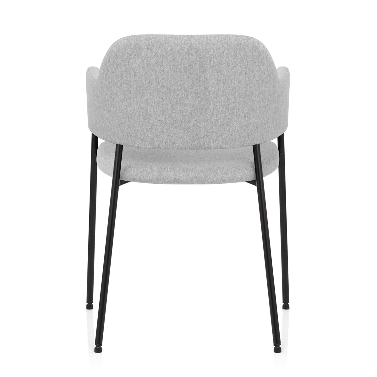 Trent Dining Chair Light Grey Fabric