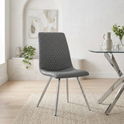 Trevi Dining Chair Charcoal