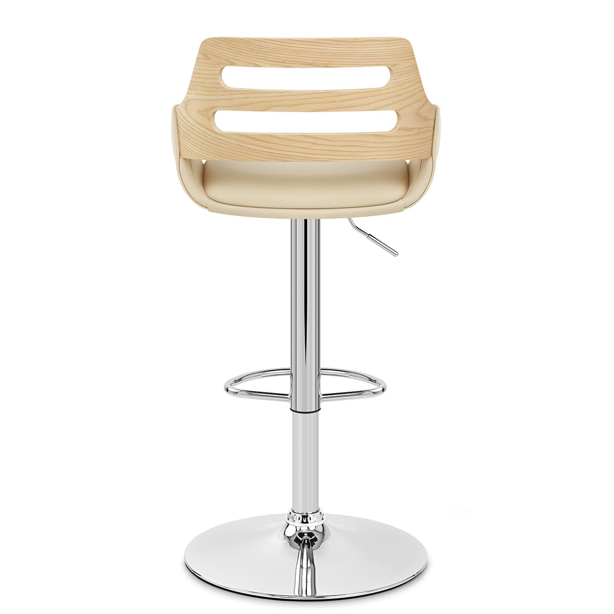 Trio Stool Oak & Cream