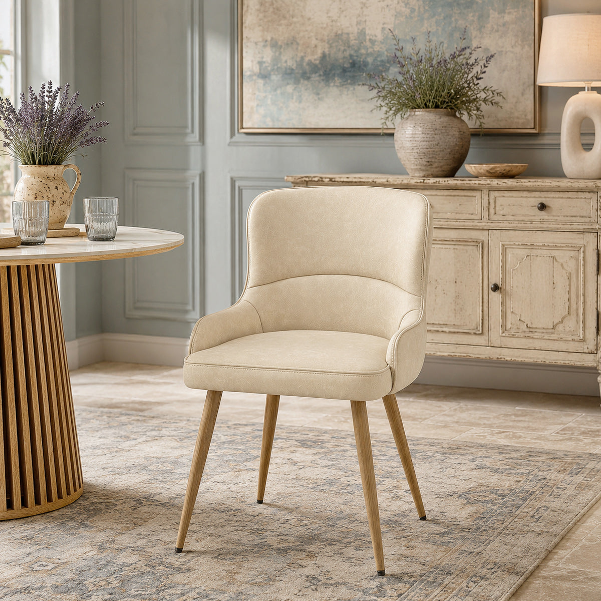 Tropea Dining Chair Beige