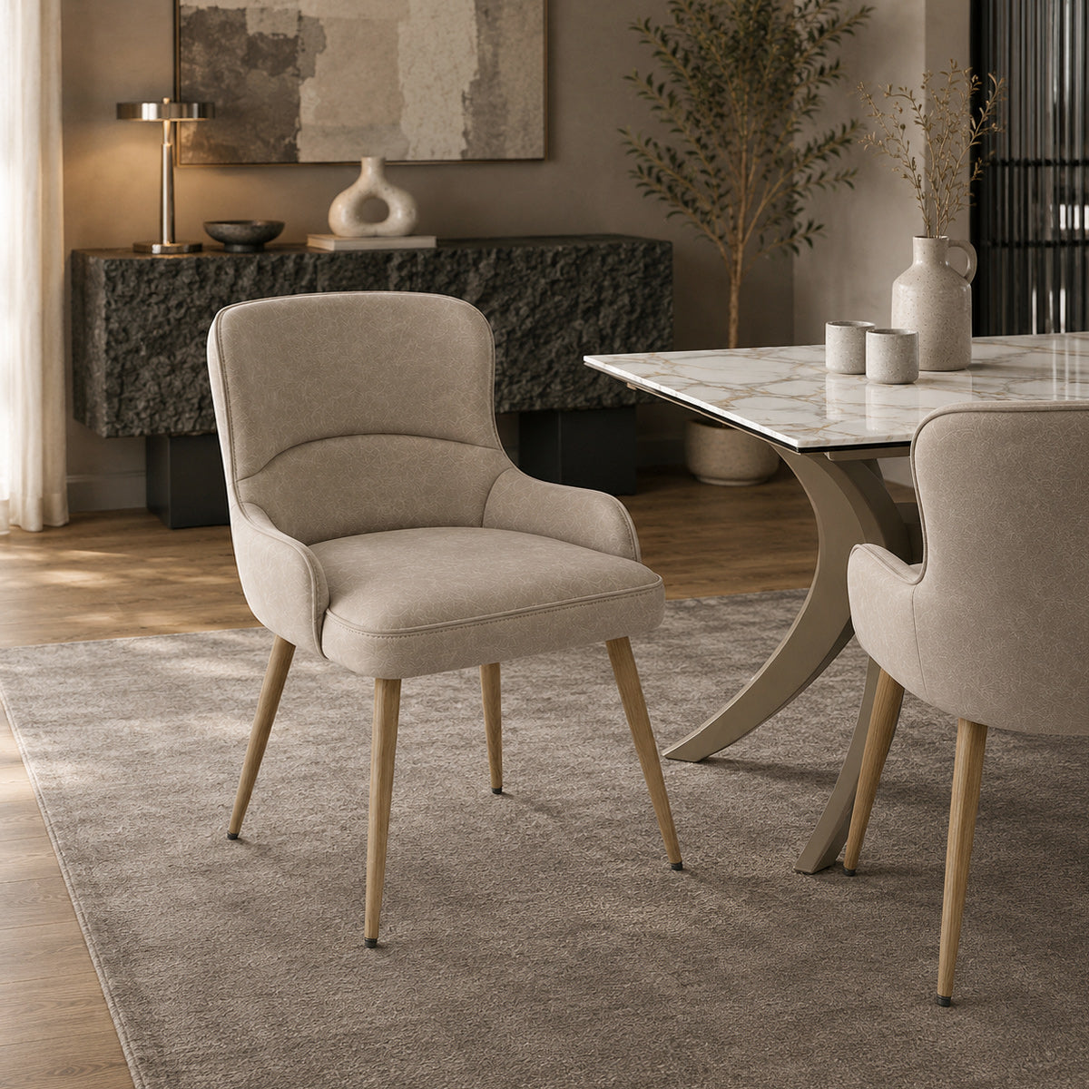 Tropea Dining Chair Grey