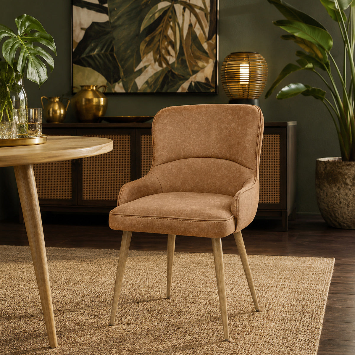 Tropea Dining Chair Tan