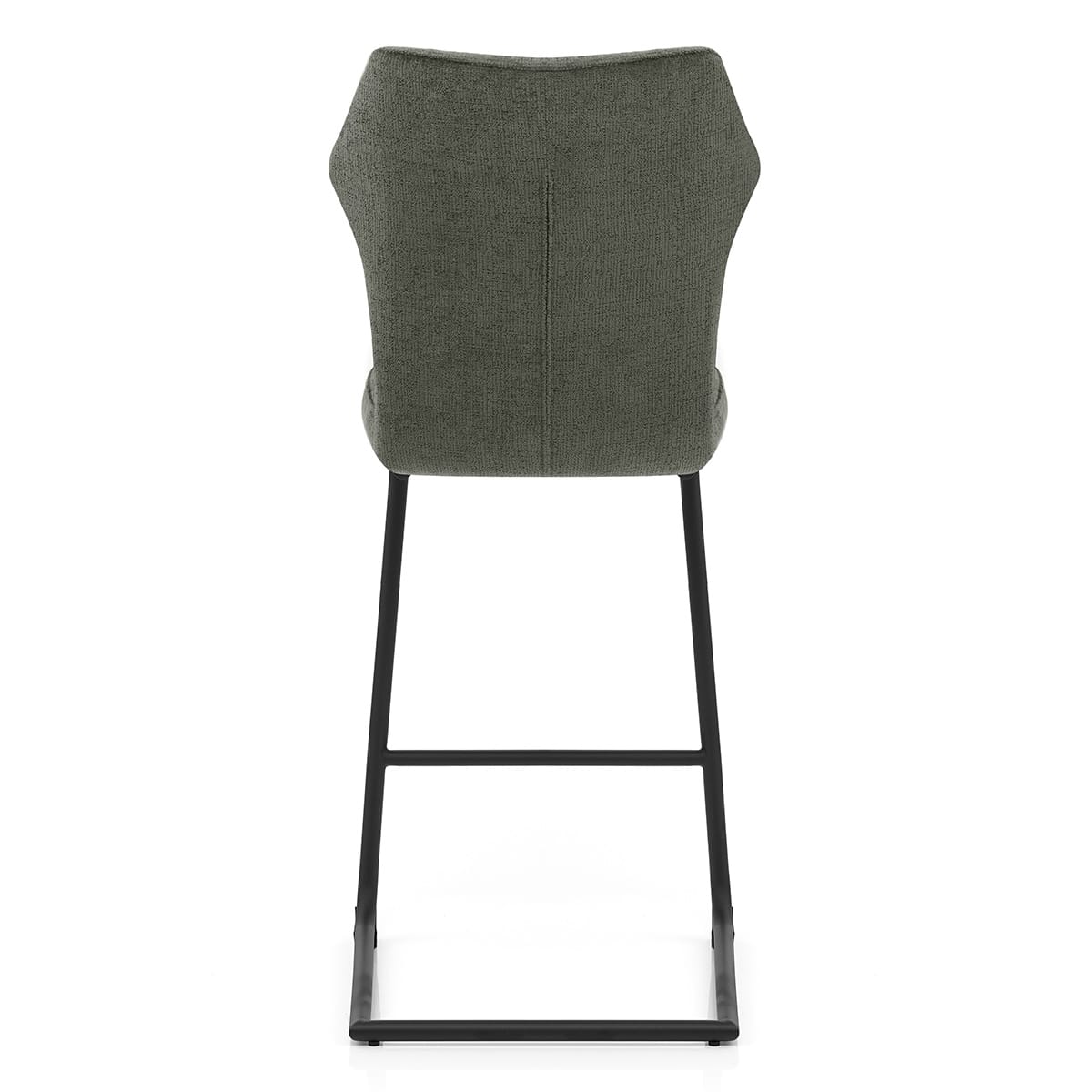 Troy Bar Stool Green Fabric