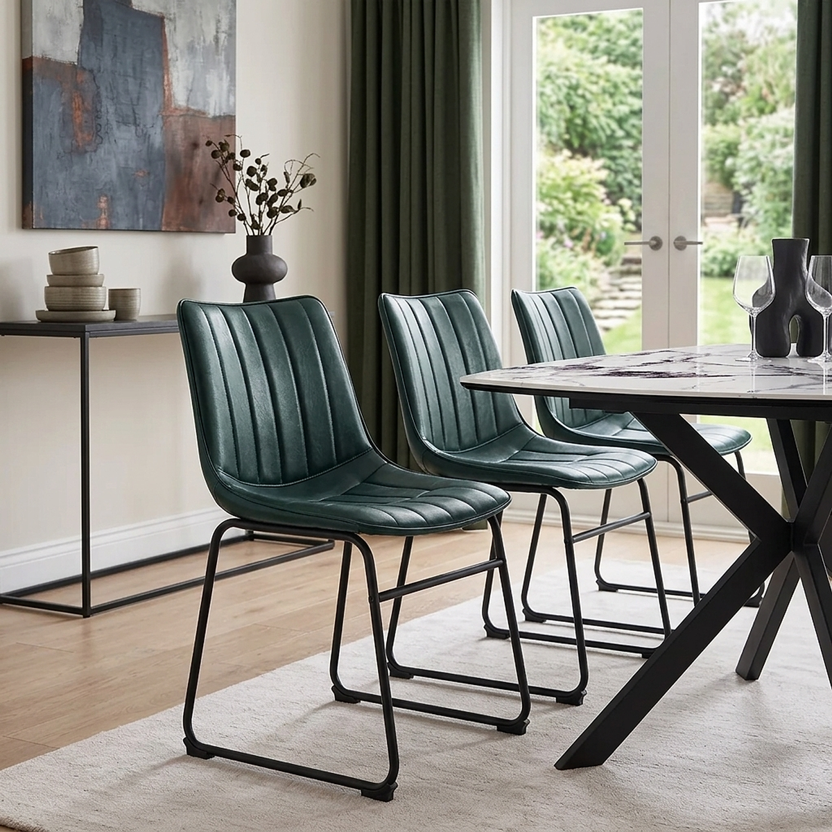 Tucker Chair Antique Green