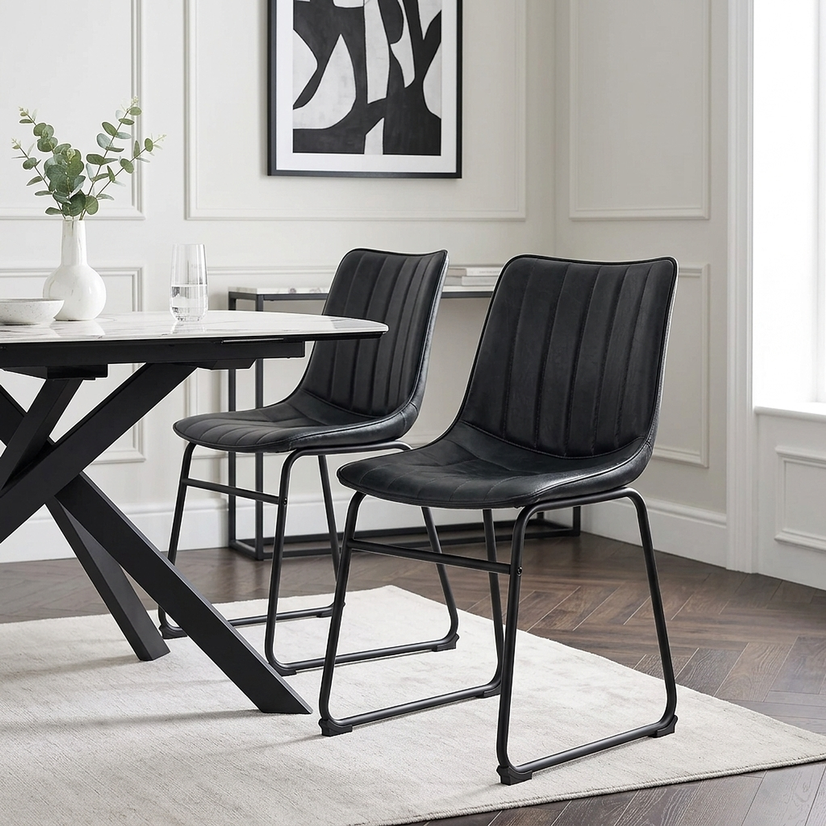 Tucker Chair Antique Midnight Blue