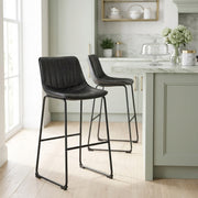 Tucker Stool Antique Black