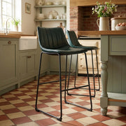 Tucker Stool Antique Green