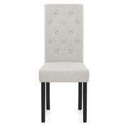 Utah Dining Chair Pebble Fabric
